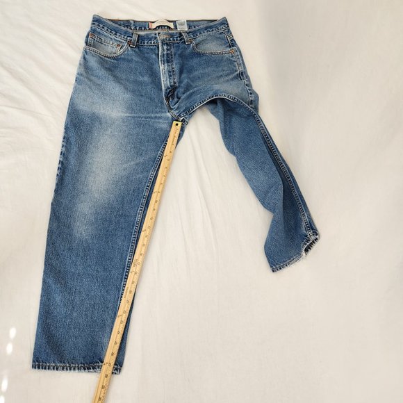 USA LEVI'S 550 VINTAGE Unisex Relaxed Fit  Baggy High Rise Jeans Size W36 L30. - Picture 13 of 16